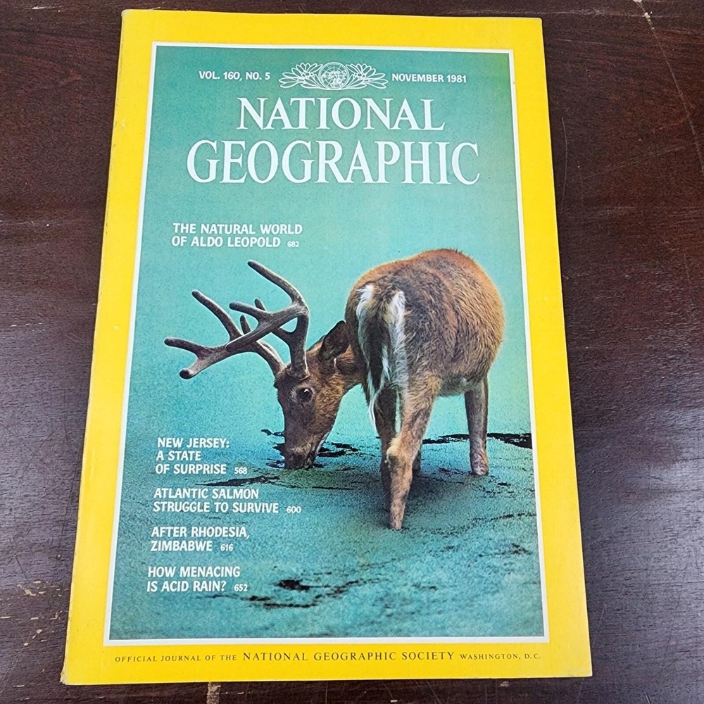 National Geographic Magazine November 1981 No Insert‎